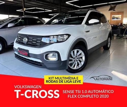 VOLKSWAGEN T-CROSS 1.0 200 TSI TOTAL FLEX SENSE AUTOMÁTICO VOLKSWAGEN T-CROSS 1.0 200 TSI TOTAL FLEX SENSE AUTOMÁTICO